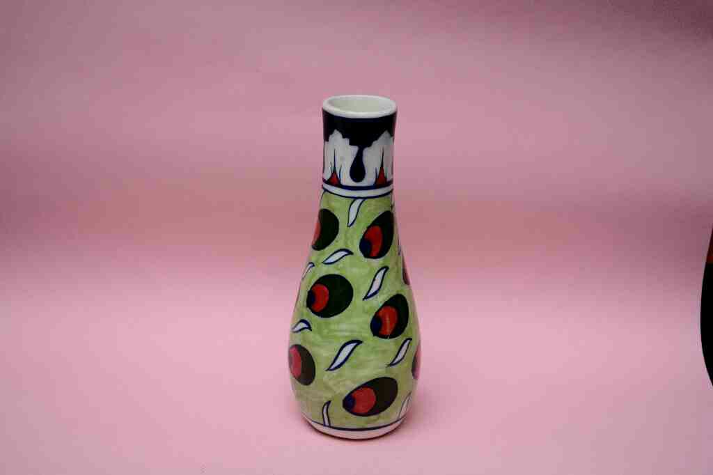 Blue Pottery Medium Flower Vase