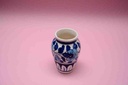 Blue Pottery Small Flower Vase