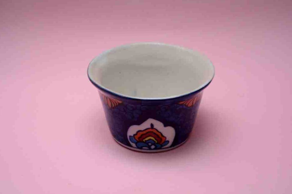 Blue Pottery Small Planter