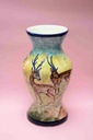 Blue Pottery Flower Vase