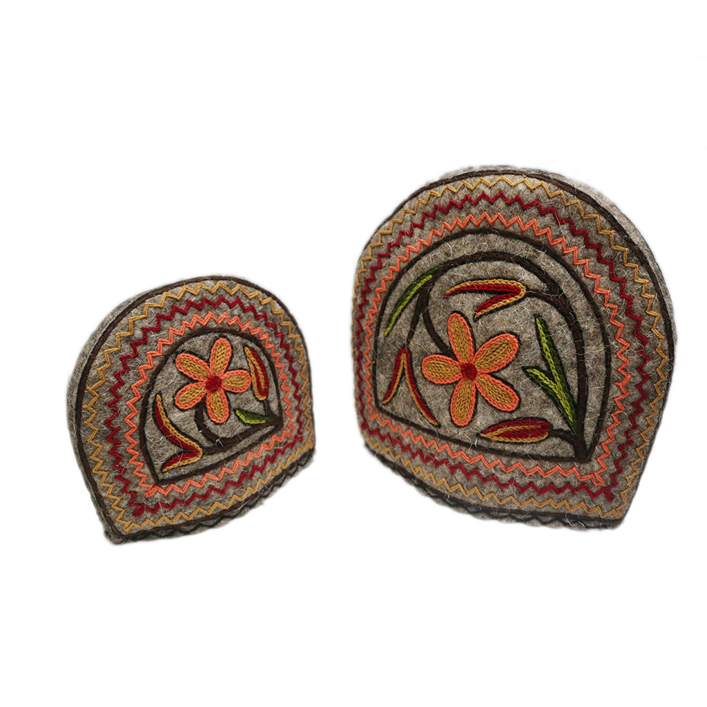Hand Embroidery Tea Cozy set