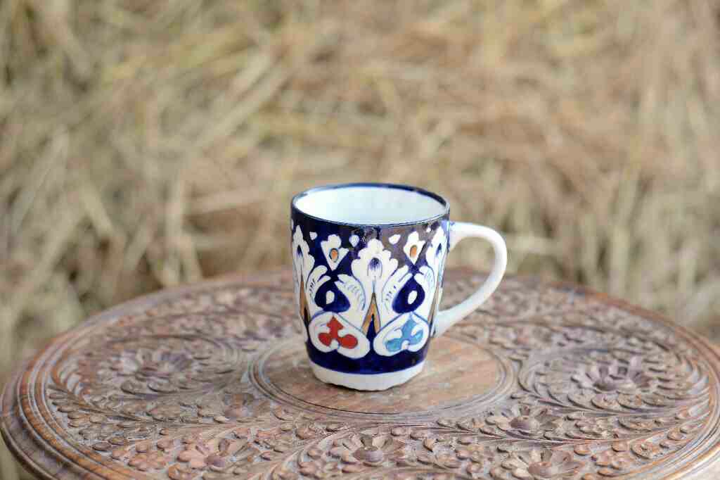 Blu Pottery Mug