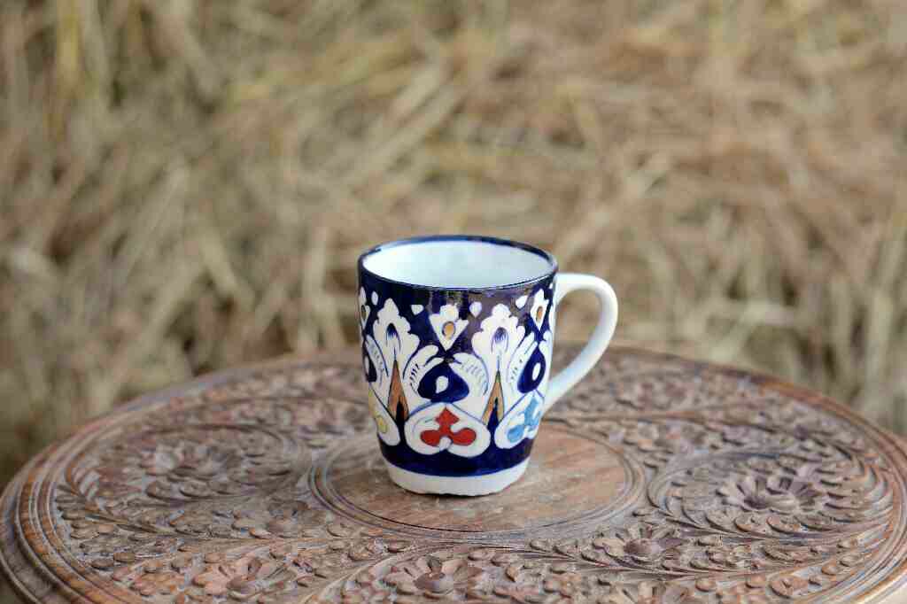 Blu Pottery Mug