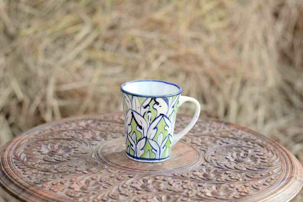 Blu Pottery Mug