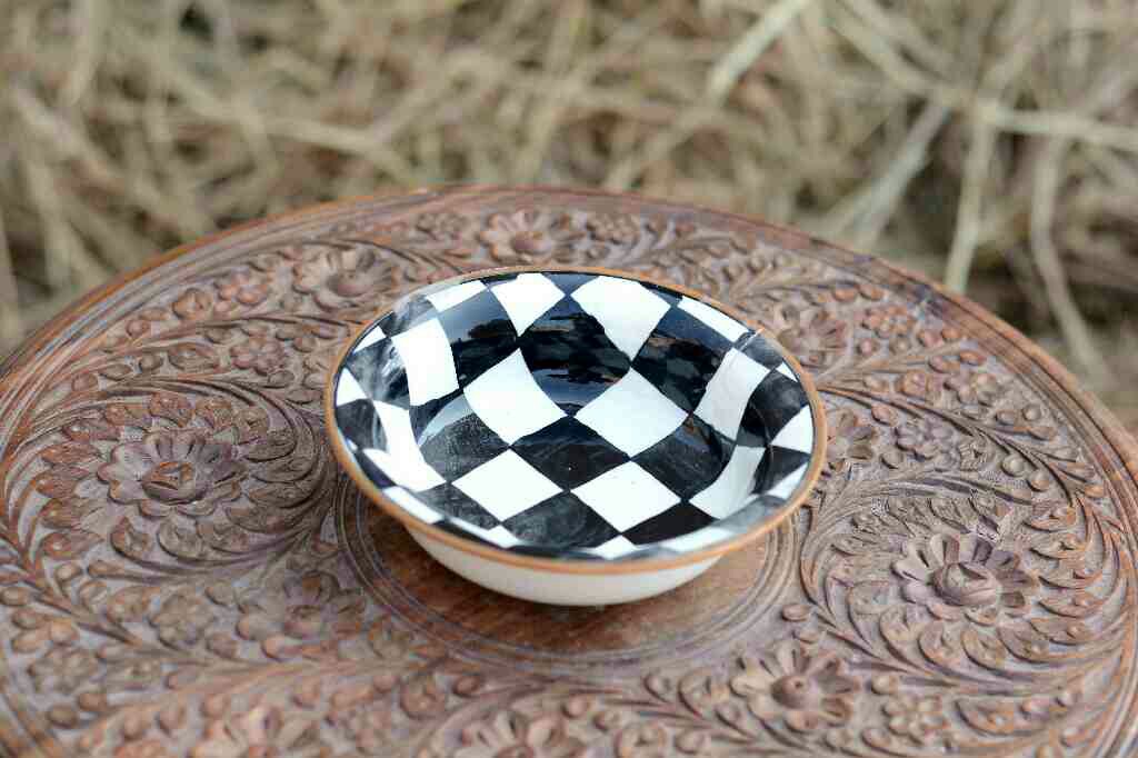 Blue Pottery Bowl