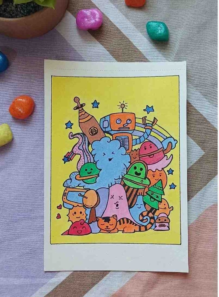 Doodle Art Drawing