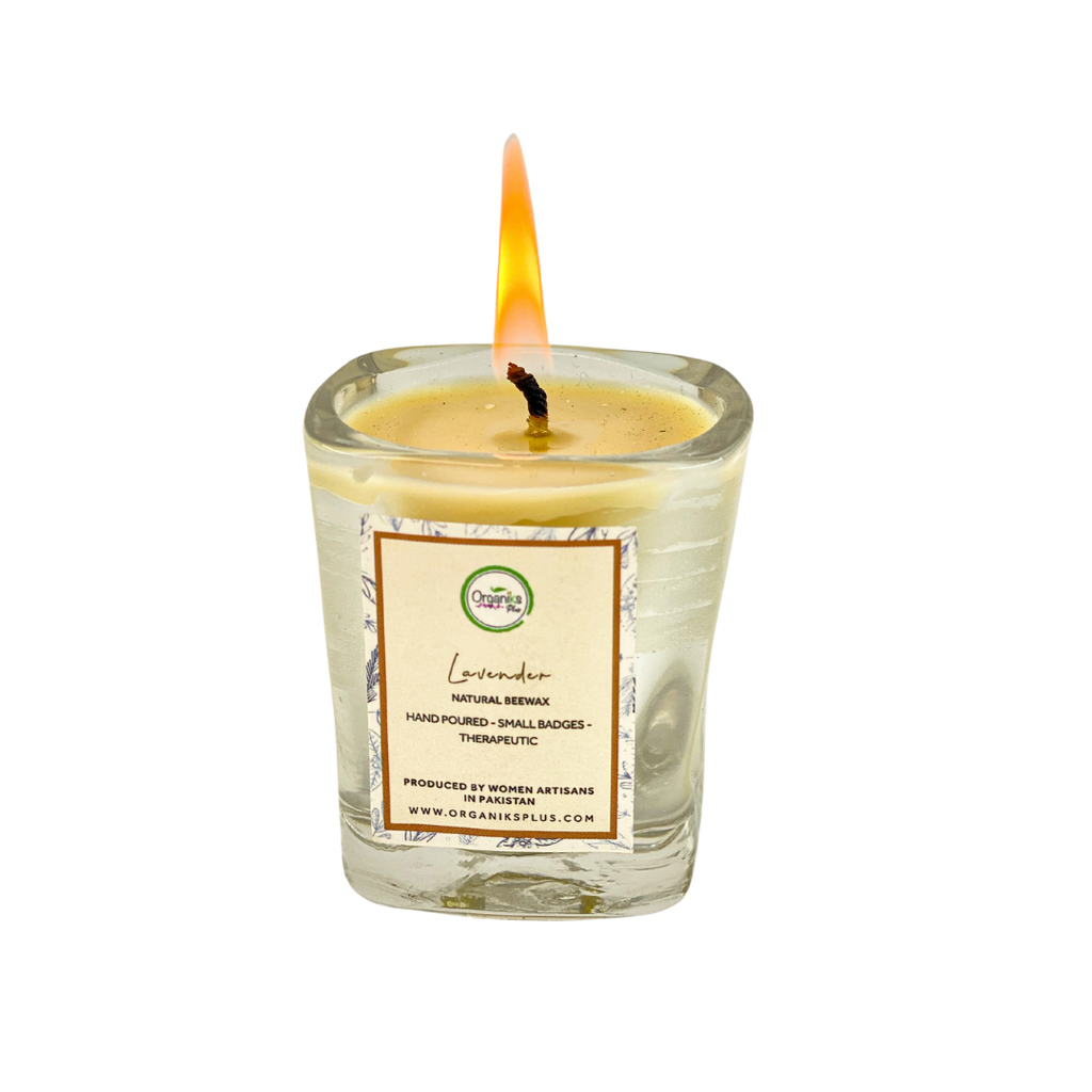 Small Glass Candle 