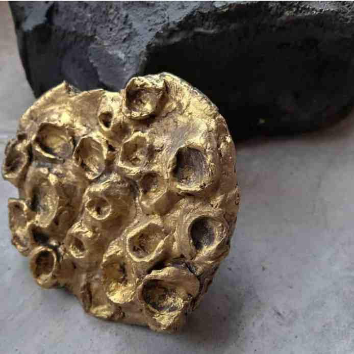 Hand sculpted ring 