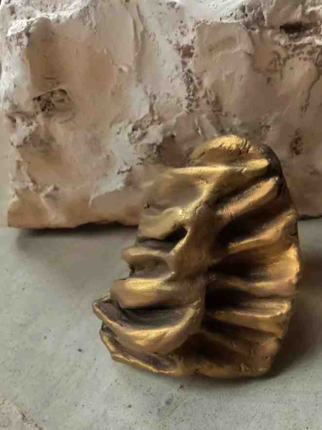 Hand sculpted ring.