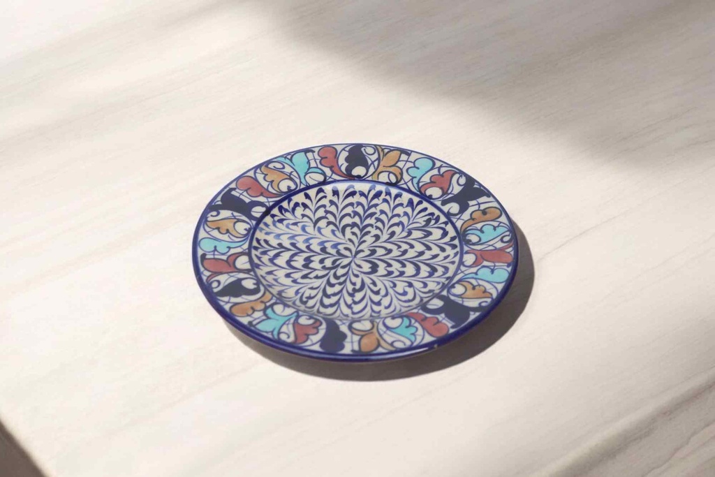 Blue Pottery Medium Plate