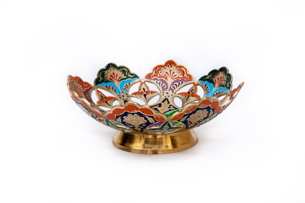 Brass Cut Out Bowl