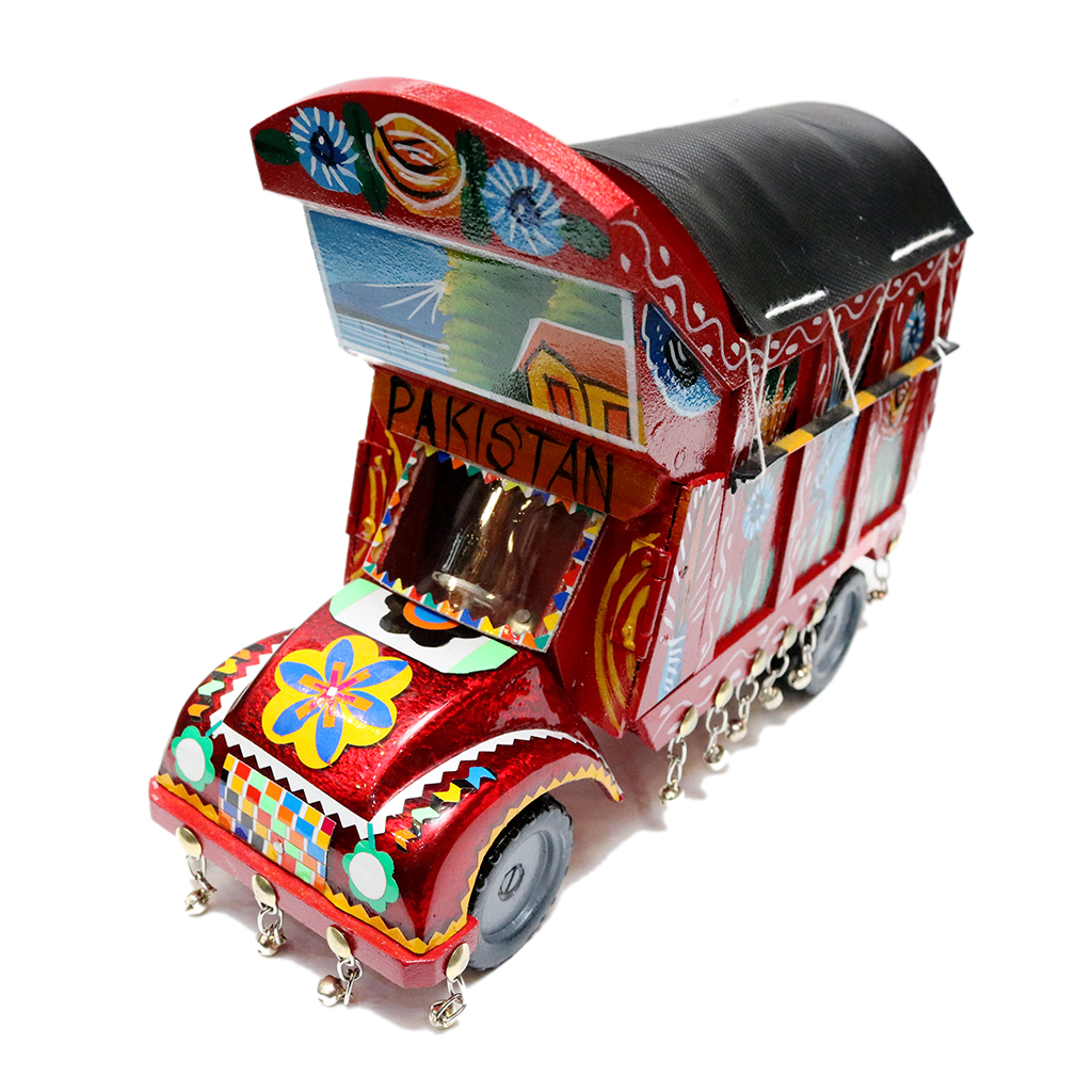 Truck art wooden fancy truck
