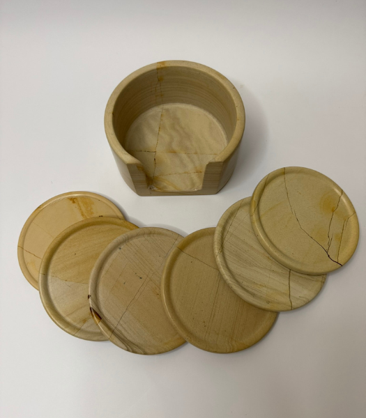 Burmateek Coasters Set Of 6