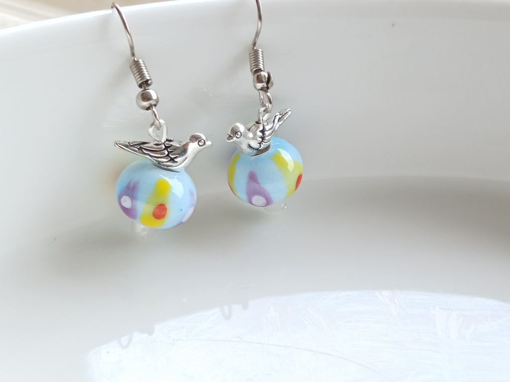 Bird earrings