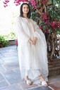 APPLIQUE ORGANZA KURTA