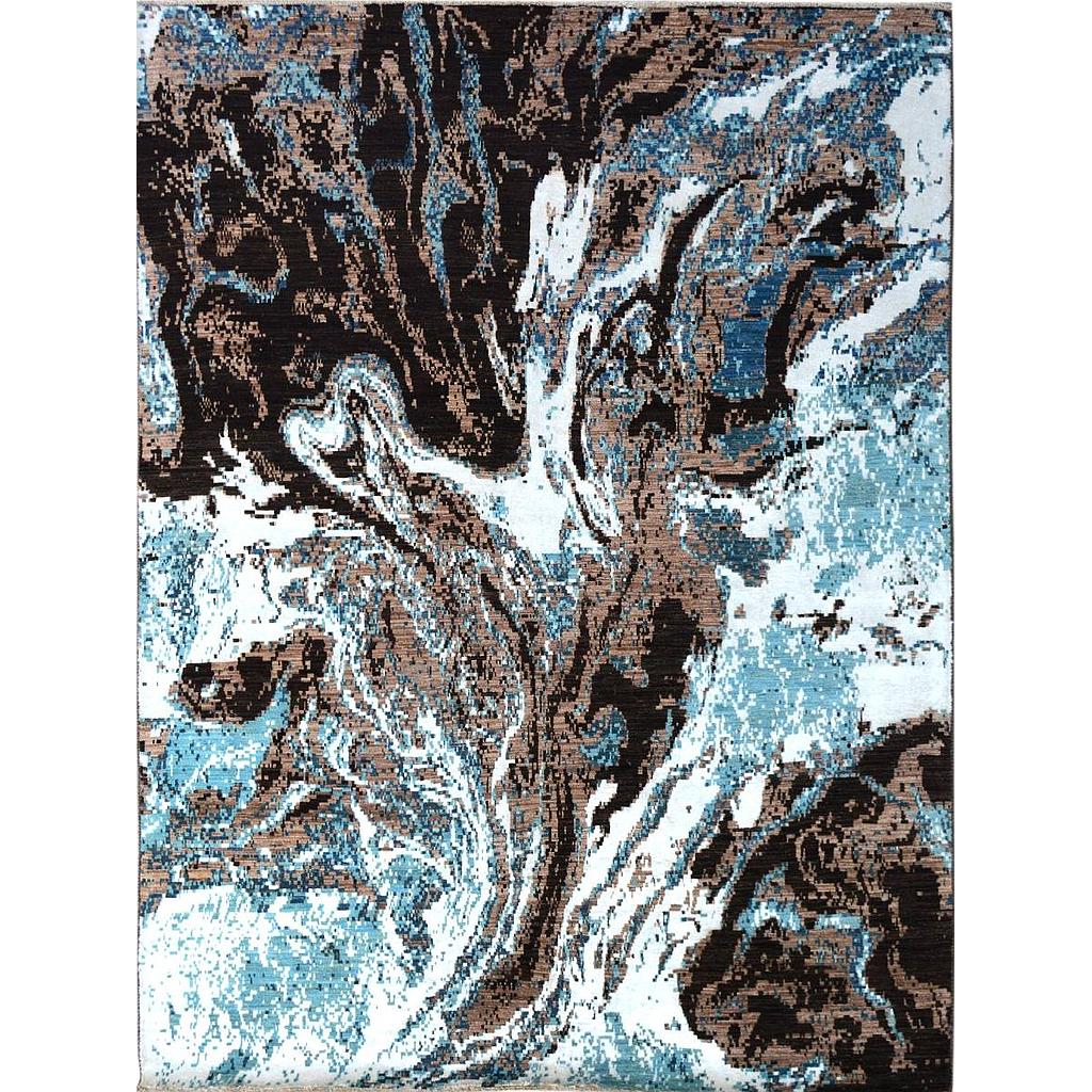 Modern Carpet -Wool&Silk- 8x10