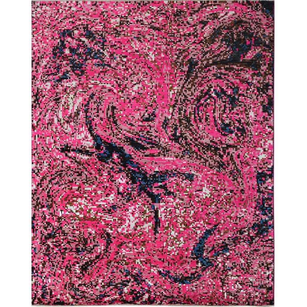 Modern Carpet -Wool&Silk- 8x10