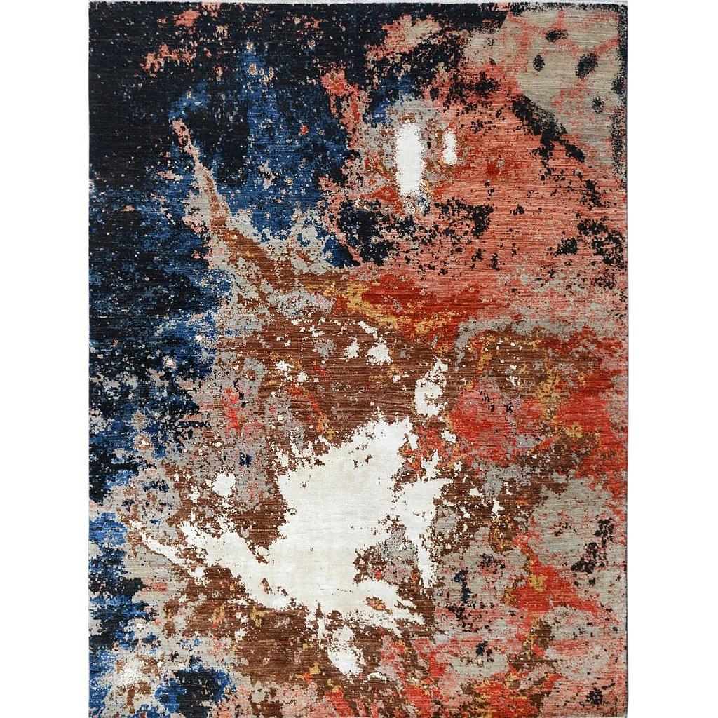 Modern Carpet -Wool&Silk- 8x10