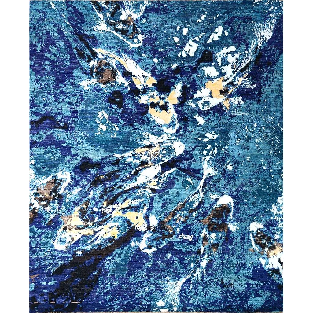 Modern Carpet -Wool&Silk- 8x10