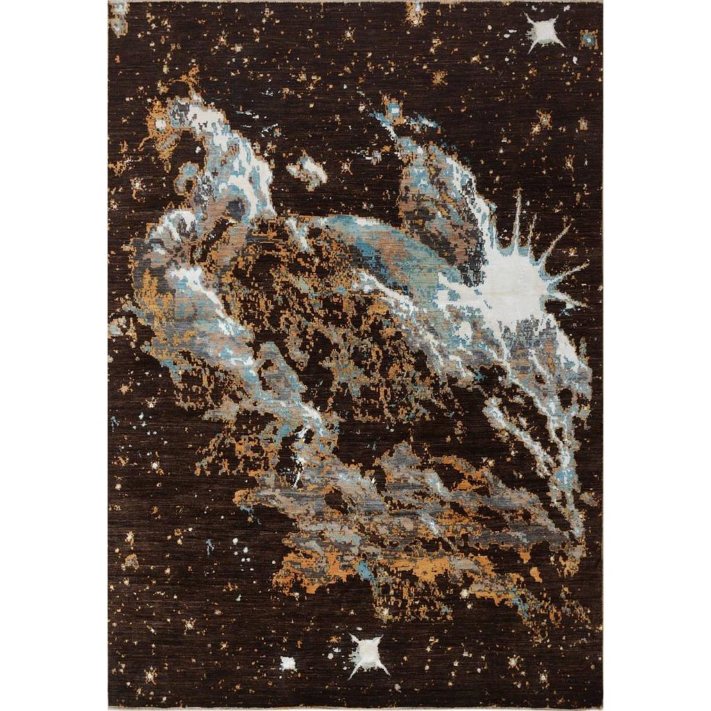 Modern Carpet -Wool&Silk- 9x12