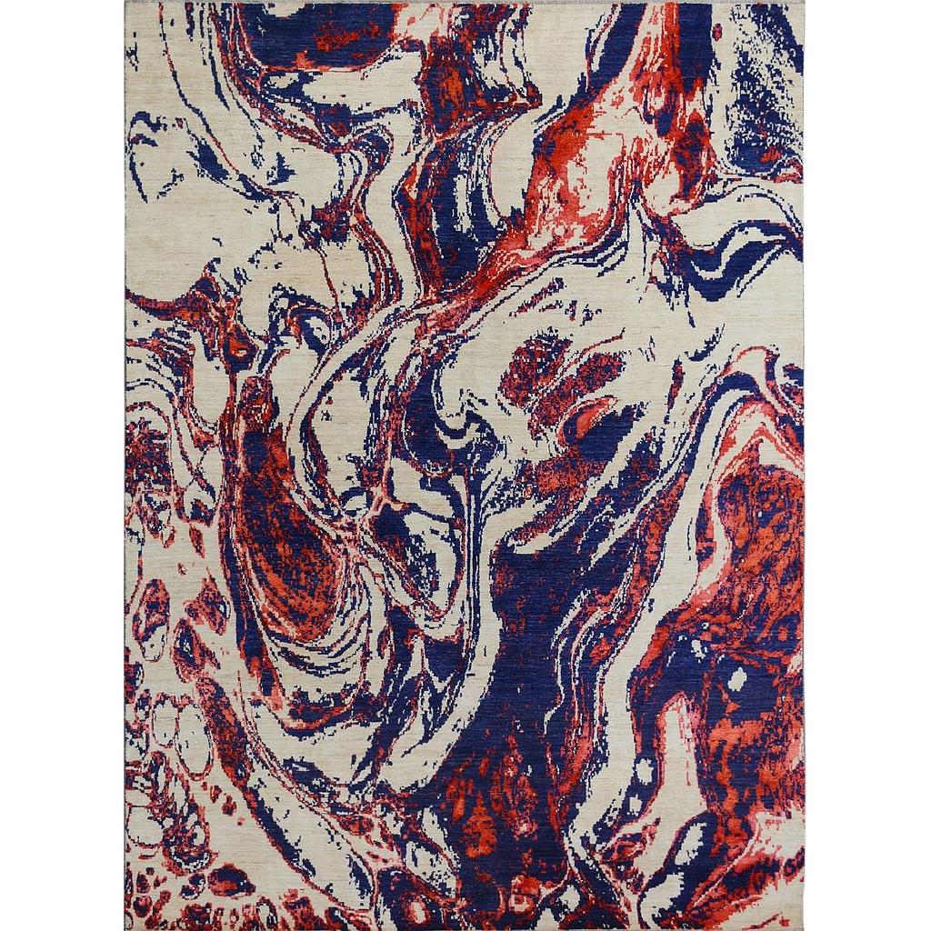 Modern Carpet -Wool&Silk- 9x12