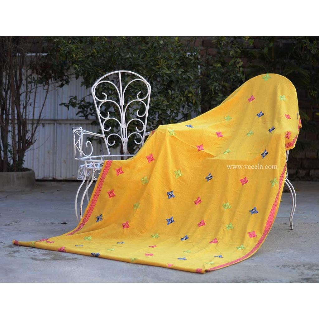 Phulkari Embroidered Shawl