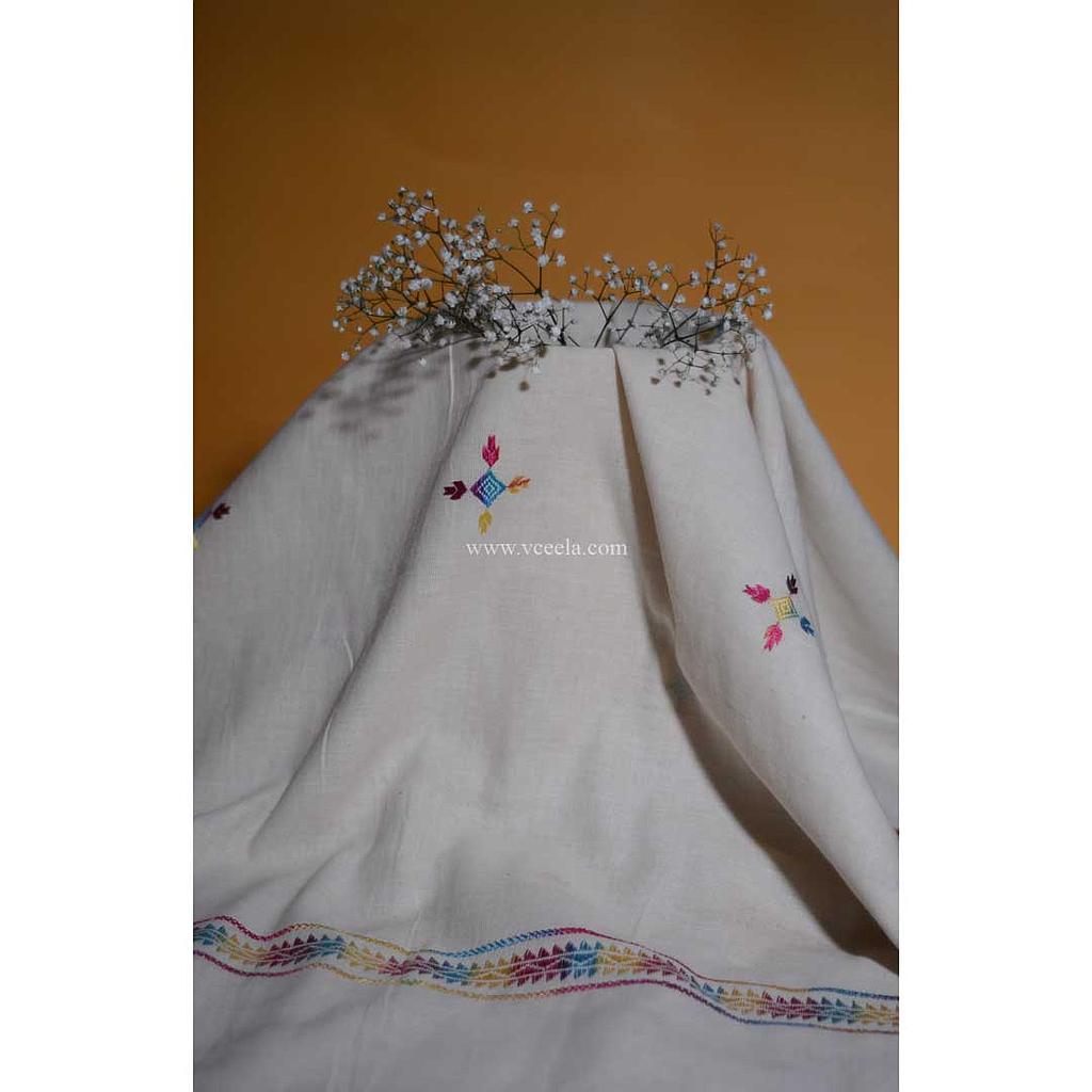 Hand embroidered dupatta
