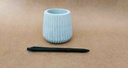 The Vase Stripes Planter - Grey
