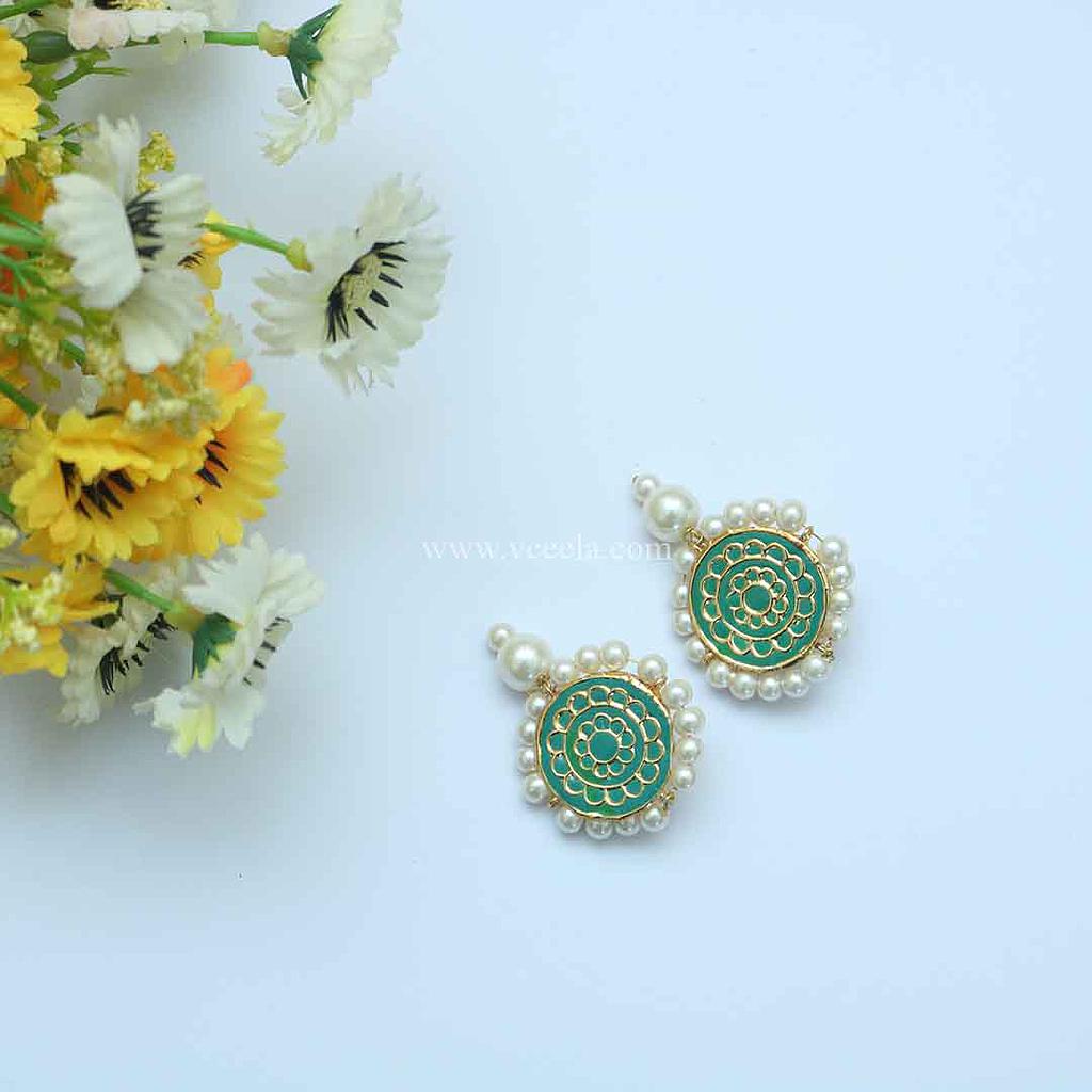 Arsi Tops / Earrings Kundan Jewellery