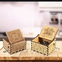 Vintage Hand Crank Music Box- Queen- Bohemian Rhapsody.