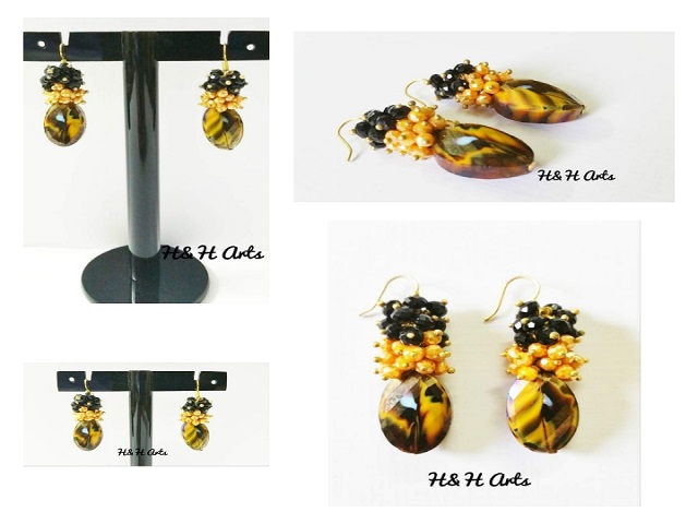 Handmade Cluster Earring