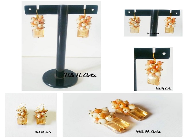 Handmade Cluster Earring