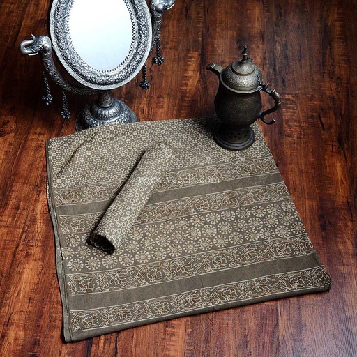 [PK0299-CF-AJK-009127] Ajrak - 2 Piece Suit   