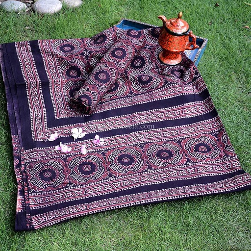 [PK0013-CF-AJK-009144] Ajrak - 2 Piece Suit  