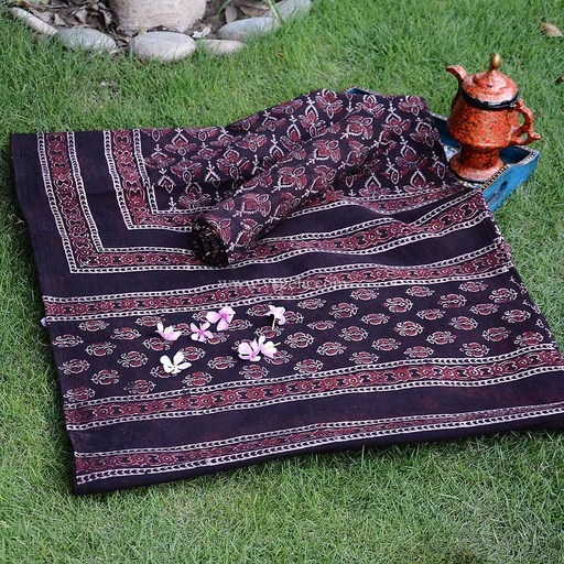 [PK0013-CF-AJK-009145] Ajrak - 2 Piece Suit   