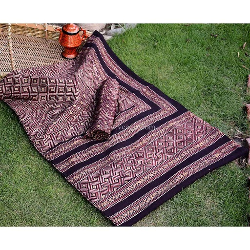 [PK0013-CF-AJK-009173] Ajrak - 2 Piece Suit    