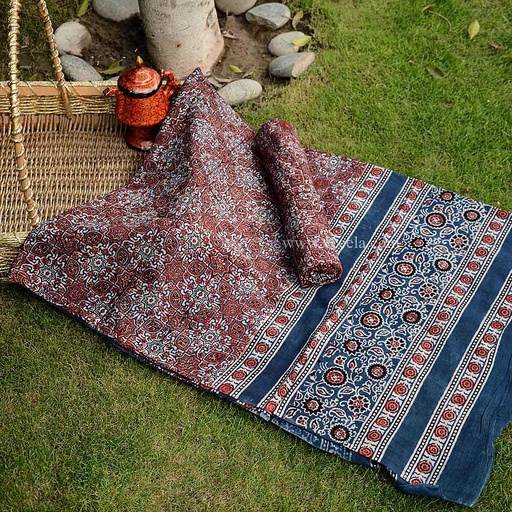 [PK0299-CF-AJK-009446] Ajrak - 2 Piece Suit