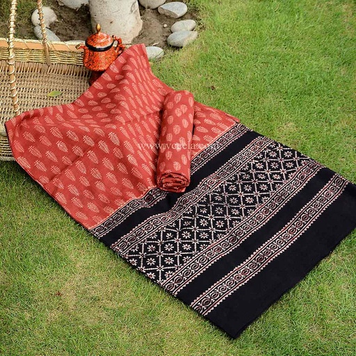[PK0299-CF-AJK-009458] Ajrak - 2 Piece Suit
