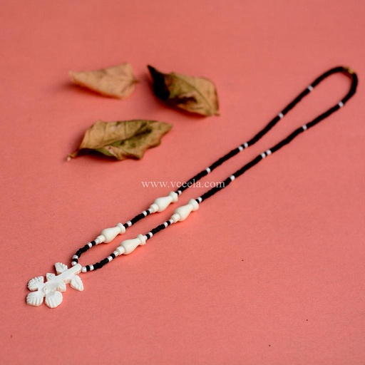 [PK0075-CF-BON-009482] Camel Bone Craft Necklace