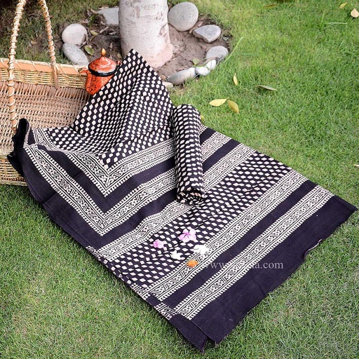 [PK3029-GN-GEN-009689] Ajrak - 2 Piece Suit
