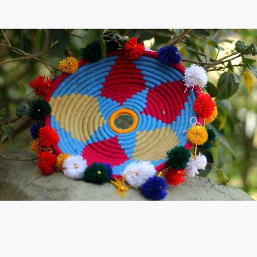 [PK6806-HM-KIT-019914] Hand Woven Basket For Bread