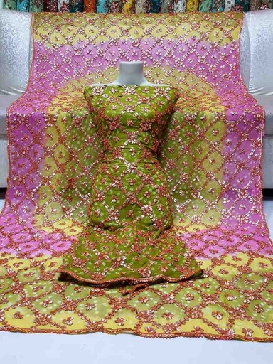 [PK7775-CW-UNS-024033] Gotta Jaal & Chunri (2-Piece)