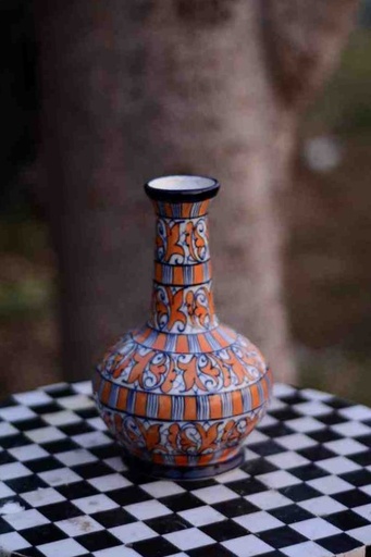 [PK4699-CF-BPO-024760] Blue Pottery Surahi
