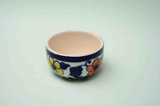 [PK0023-CF-BPO-025613] Blue Pottery Butter Cup