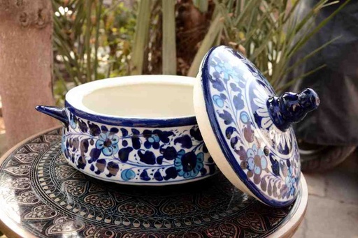 [PK0023-CF-BPO-025686] Blue Pottery Handi