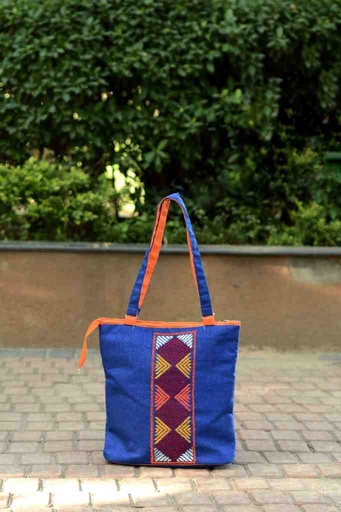 [PK5848-BG-SHO-027946] Hazara Traditional Embroidered Shoulder Bag