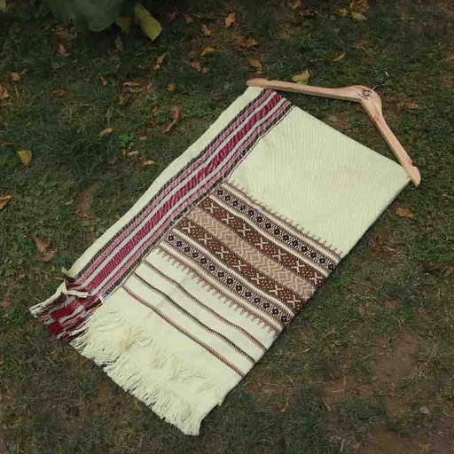 [PK0044-CM-SHW-028889] Sindhi Traditional Khaddi Shawl