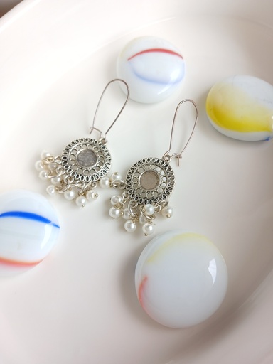 Gajra earrings