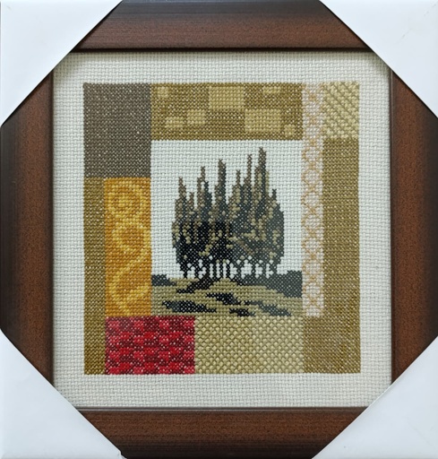 [VC-TNT-016] Quilted Cypress Landscape