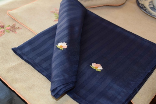 [VC-EG-N-2] N-2 Navy Blue Napkins